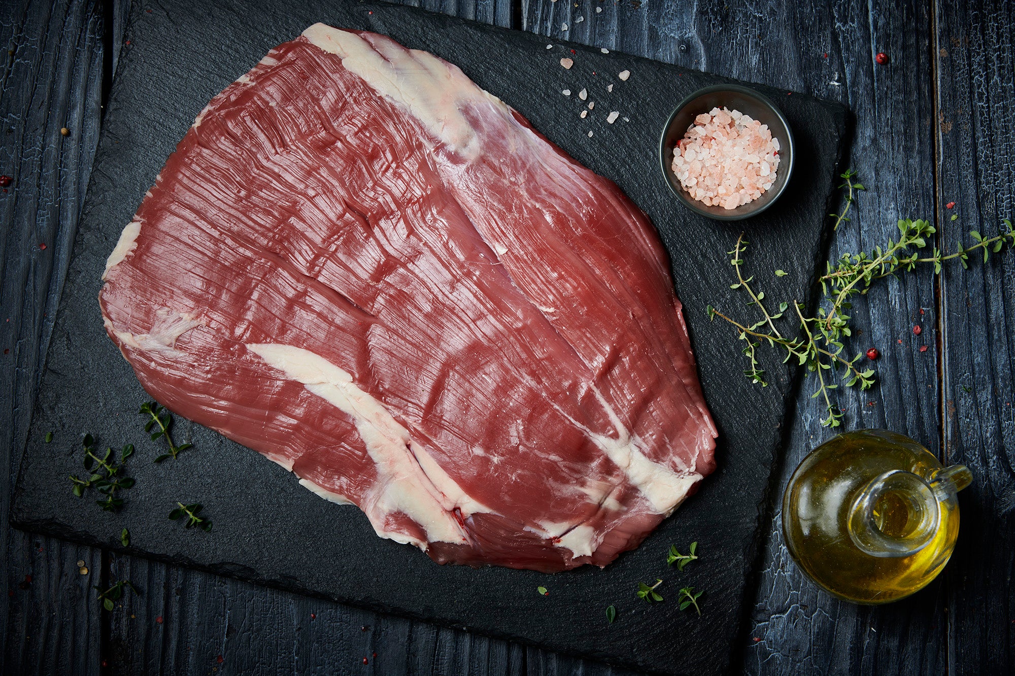 Bio hovězí flank steak