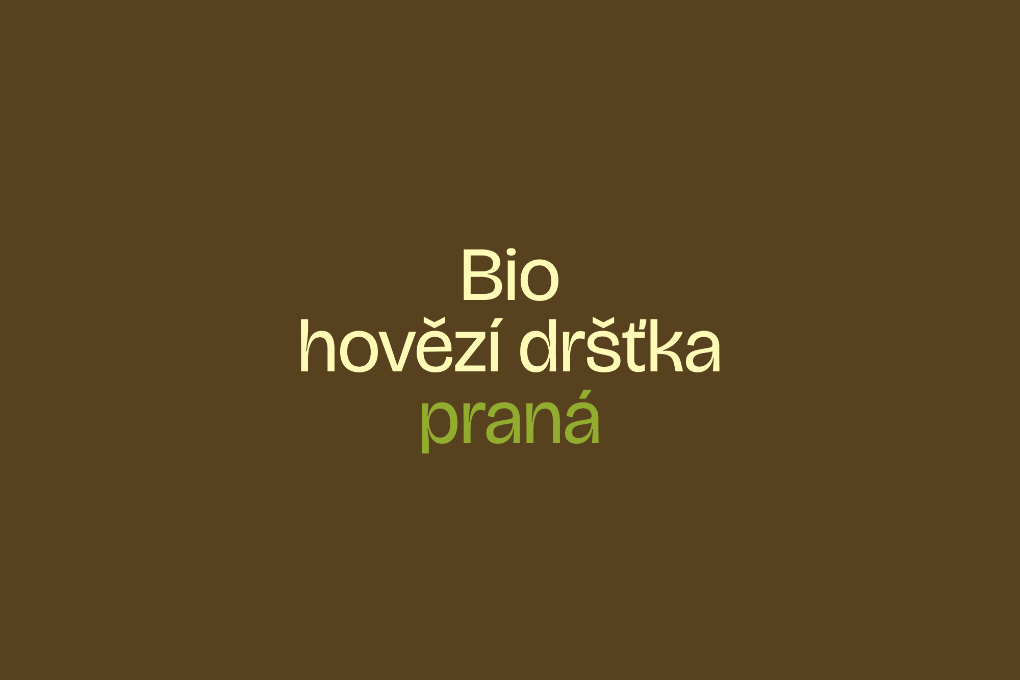 Bio hovězí dršťka praná